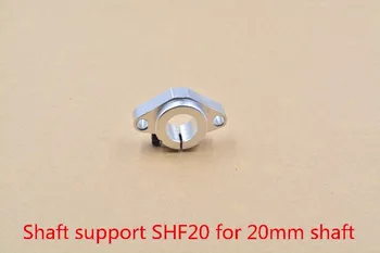 SHF20 20 mm ložisko hriadeľa podporu pre 20 mm rod koleso hriadeľ podporu diy XYZ Stôl CNC Router 1pcs