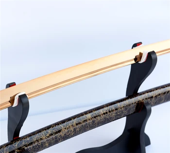 Shijian Ostré Meče Janpanese Samuraj Katana Ručne Kované Vysoko Uhlíkovej Ocele Hliny Tvrdeného Elektrolyticky Pokrývajú Zlatá Čepeľ Meča