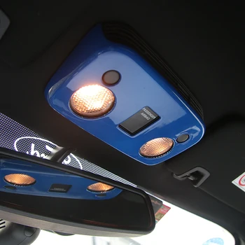 SHINEKA Auto Styling ABS Strechy lampa na Čítanie Panel Pokrýva Kabíne Svetlo Trim Pre Ford Mustang +
