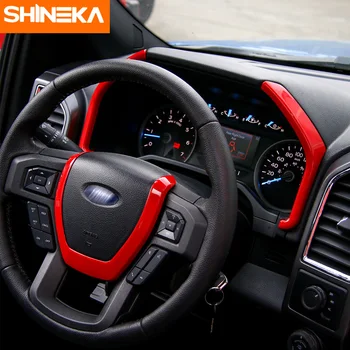 SHINEKA Auto Styling Instrucment Panel Prístrojovej Dosky, Dekoratívne Výbava pre Ford F150+