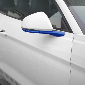 SHINEKA Bočné Zrkadlo Spätné Zrkadlo Krytom Trim Vonkajšie Lisovanie Auta ABS pre Ford Mustang+ Auto Styling