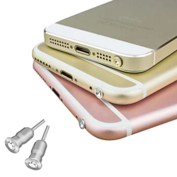 Siancs 3,5 mm Slúchadlový konektor Prachu Plug Diamond Mobil Slúchadlá Zátka Kovové Headset Cover pre Tablet PC, MP3, MP4 Reproduktor