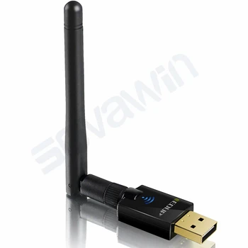 Sieťová Karta Dual Band 802.11 ac Adaptéra Wifi Anténa Bezdrôtového pripojenia PC, wi-fi, USB, Ethernet LAN Prijímač 600Mbps 2.4 G/5G Rýchlo Dlho Zazvonil