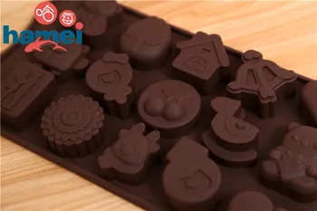 Silikónové formy cherry tvar Muffin prípade Cukrovinky Jelly Ice tortu silikónové mydlo silikónové formy torte čokoláda, formy D599