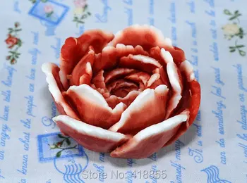 Silikónové formy kvet Mydlo formy rose silikónové formy sviečka formy na tortu dekorácie mydlo tvorby plesní aróma kameň formy