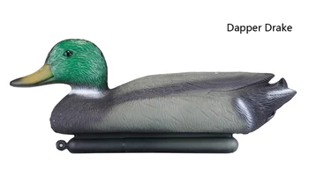 Simulácia animal model plávajúce kačice umelé návnady na lov kačacie poľovnícke plávajúce, plastové hračky, Dekorácie