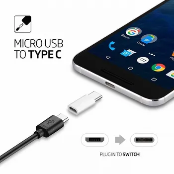 Sindvor Micro USB Typu C, USB Nabíjací Kábel, Adaptér na Synchronizáciu Údajov Prevodníka Pre Huawei Mate9 P9 P10 LG G5/6 Samsung S8 Plus ZUK Z2