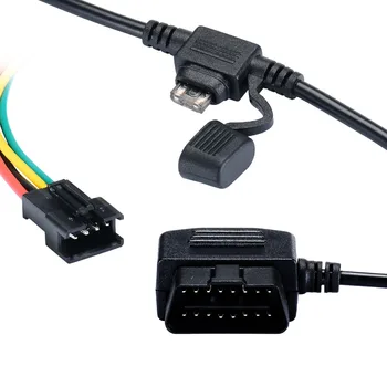 SinoTrack 12V 16 Pin OBD OBD2 OBDII Napájací Adaptér Predĺženie Konektor Kábel pre GPS tracker