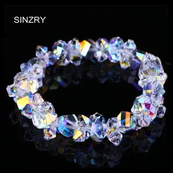 SINZRY šperky NOVÉ ručné crystal Náramky dovezené sklo krištáľ DIY luxus, šarm, náramky vyhlásenie šperky