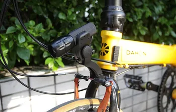 Skladací Bicykel Predné Vidlice Svetlo Vrchu Vidlice Svetlo Archmount Rozšírenie Baterka Držiteľ Extender