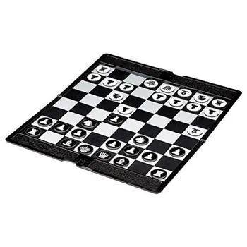 Skladací Mini Magnetický Šach Prenosné Peňaženky Vrecku Šachovnicu Hry W3173