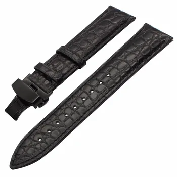 Skutočné Alligator Kožené Watchband 18 mm 20 mm 22 mm pre Breitling Pomstiteľ Montbriliant Super Tichom Sledovať Kapela Rýchle Uvoľnenie Popruhu