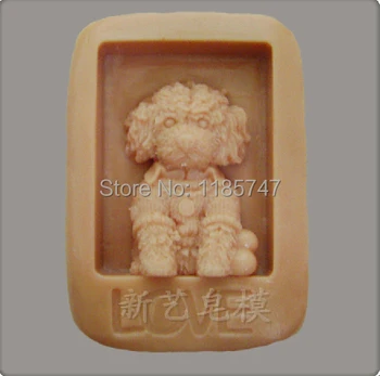Skvelé-Mold 3D Krásny Pes, Silikónové Formy na Mydlo Formy Zdobenie Fondant Čokoláda, Formy