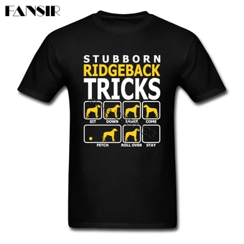 Skvelé Ridgeback Dog T Shirt Homme Krátky Rukáv Bavlna Vlastné Mužov Tričko Camisetas Viac Veľkosť