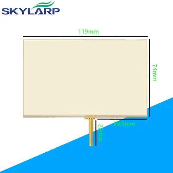 Skylarpu veľkoobchodný predaj Nový 5 palcový Dotykový displej pre TOMTOM XXL IQ Kanada 310 N14644 GPS dotykový panel Sklo digitalizátorom. náhradné