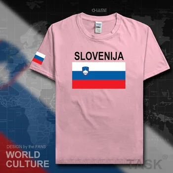 Slovinsko slovinská mužov tričko 2017 dresy národ tím tričko bavlna tričko oblečenie tees krajiny športových SVN Slovensko SI