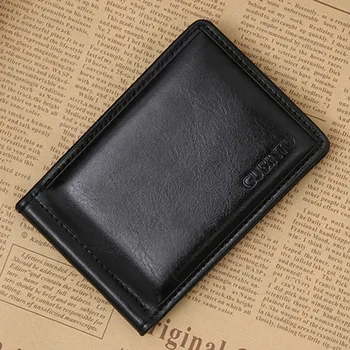 Slávny GUBINTU značky, pánske kožené peniaze klip peňaženka na mince vrecku magnet hasp prenosné muž kabelku s card