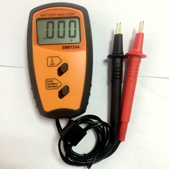 SM8124 Vnútorný Odpor Batérie Impedancia Merač Batérie Odolnosť Voltmeter 200V Batérie Tester pre Nízke Napätie riadka
