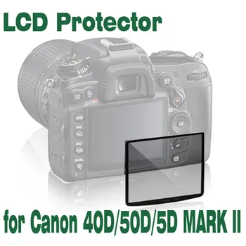 SMILYOU Profesionálny LCD Optické Sklo Screen Protector pre Canon 40D 50D 5DII Kompaktný Sklo Ochranný Film kamery príslušenstvo