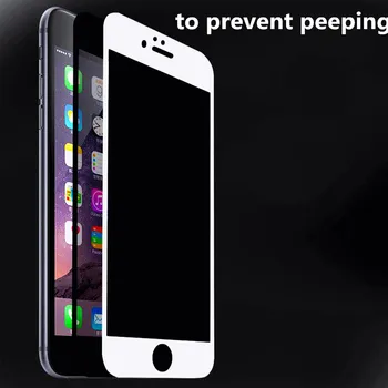 SMILYOU vysokej kvality, aby sa zabránilo peeping Anti-Spy Tvrdeného Skla pre iPhone 6 6s Plus 7 7Plus Screen Protector ochrany Osobných údajov Film