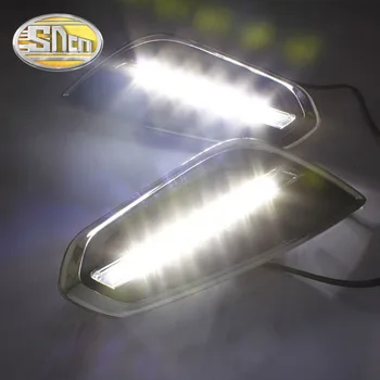 SNCN S Automatickým Svetlo-Vypne Funkciu Nepremokavé ABS Kryt LED Denných prevádzkových Svetlo LED DRL Lampa Pre Volvo S60, V60 2011 2012 2013