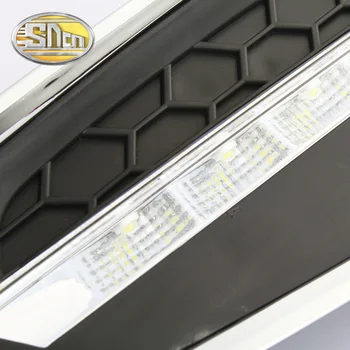 SNCN S Automatickým Svetlo-Vypne Funkciu Nepremokavé ABS Kryt LED Denných prevádzkových Svetlo LED DRL Lampa Pre Volvo S60, V60 2011 2012 2013