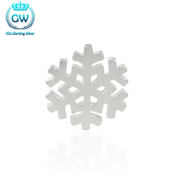 Snowflake prívesok sladké prívesok 925 sterling kúzlo prívesok náhrdelník Doprava Zadarmo