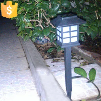 Solárne LED Nabíjateľná 1-LED Plot Väzbu Záhradné Svetlo Trávnik Plot, Stenu Solárne záhradné Lampy, Vianočné Dekorácie 8pcs