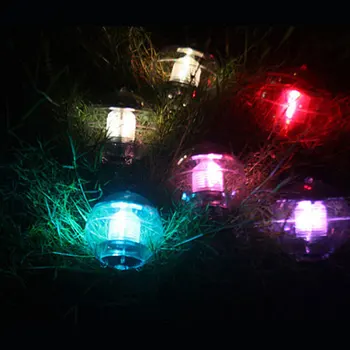 Solárne plávajúce LED Bazén Svetlo Krajiny Lampa RGB farebné Bliká bliká nočné lampy
