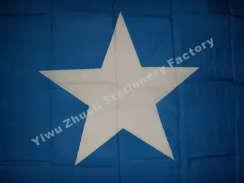 Somálsko Vlajka 150X90cm (3x5FT) 115g Do Somálska Demokratická Republika
