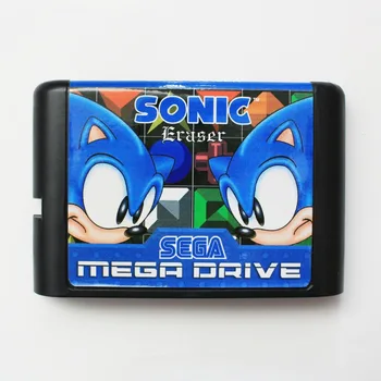Sonic Gumu 16 bit SEGA MD Hra Karty Pre Sega Mega Drive Pre Genesis