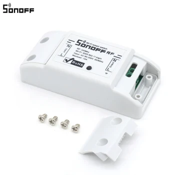 Sonoff RF WiFi Smart Switch 433Mhz RF Prijímač Inteligentné Diaľkové Bezdrôtové Ovládanie Pre Smart Home Wi-fi Svetlo Prepínač Prepnúť APLIKÁCIU
