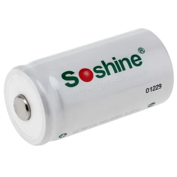 Soshine 2ks C Veľkosť Ni-MH Dobíjacie Batérie 5500mAh LR14 UM-2 Vysokej Kvality