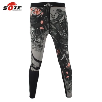 SOTF MMA boxerské športové fitness osobnosti priedušná voľné veľké veľkosti šortky Thai päsť nohavice so systémom bojuje kickbox šortky