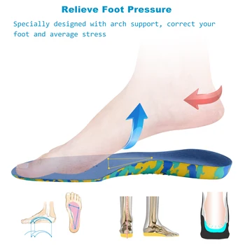 Soumi Deti Vložky Protetických Arch X-Nohy Flatfoot Orthotics Dieťa Stielka Starostlivosť o Nohy Ortopedické Vložky Absorbovať Šok podložky