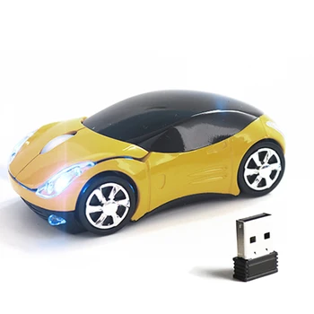 Sovawin 1200 DPI 2.4 G Mini Wireless Mouse Auto Tvarované Myš Optická USB Myš LED Svetlá pre PC Prenosný Počítač Domov Kancelárske POUŽITIE