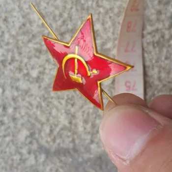 Sovietsky zväz Červená Hviezda Kladivo Kladivo Komunizmu Emblem Zssr Pin Studenej Vojny(2cm)RU/402159