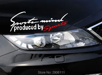 Sportscar svetlo obočie dekoratívne samolepky pre Honda fit dohodou crv občianske 2006-2012 jazz mesto hrv príslušenstvo styling