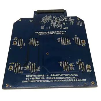 SSD 4 v 1 Viacero Funkcia Skúšobnej Doske BGA152/132/100/88 TSOP48 NAND Flash Skúšobný Okruh SM2258H Radič Flash Pamäť nand 3D