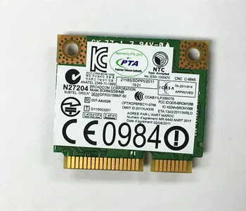 SSEA Bezdrôtová karta Broadcom BCM943228HMB wifi Bluetooth4.0 half Mini PCI-E Dual Band pre IBM E130 E135 E330 E335 FRU 04W3764