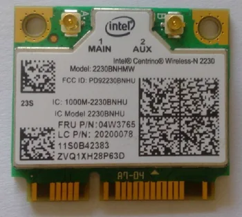 SSEA Nové Pre Intel Wireless-N 2230 2230BNHMW WIFI, Bluetooth 4.0, Half mini Pci-e karty pre IBM Lenovo E330 E530 E430 E130 04W3765