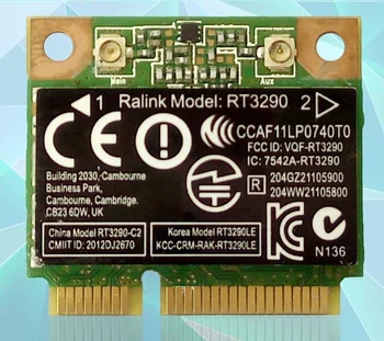 SSEA NOVÉ Pre Ralink RT3290 802.11 b/g/n WIFI, bluetooth half Mini PCI-E pre HP CQ58 M4 M6 4445S DV4 G4 G6 G7 SPS 690020-001