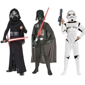 Star Wars Cosplay Storm Trooper Darth Vader Anakin Skywalker Deti Cosplay Kostým Oblečenie Halloween Kostýmy pre Deti S M L