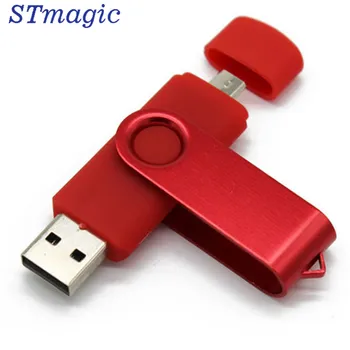 STmagic usb2.0 OTG Pen drive 64 GB Kovové USB Flash, 32 GB, 16 GB 8 GB Dvojité Použitie kl ' úč Flash
