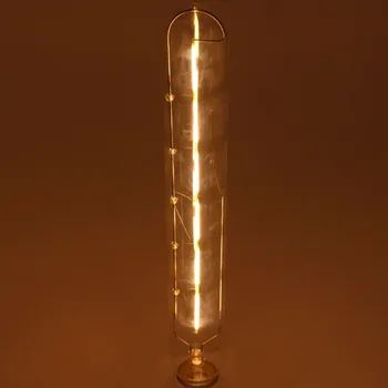 Stmievateľné,Edison T30 300mm Štýl,LED Žiarovky Trubice,6W,Super Teplé(2200k),110V-240V AC E26 E27 Base