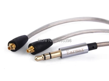 Striebro Audio Kábel Drôt Pre SONY XBA-Z5 XBA-H3 H2 XBA-A3 A2 XBA-N3AP N1AP XBA-300AP SLÚCHADLÁ