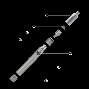SUB DVE 2017 najpredávanejších vaporizer pero IP6 Mini para vape perá Vysoká miera 13450 batérie starter kit suché byliny e cigarety cig
