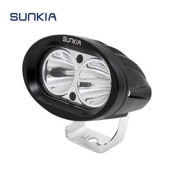 SUNKIA 20W LED Pracovné Svetlo Auto Auto SUV ATV 4WD 4X4 Offroad LED Jazdy Hmlové Svietidlo Motocykel, nákladné Vozidlo Svetlometu Bodové Svetlo