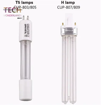 SUNSUN GRECH CUP-805/807/809 LÍSTKA 5/7/9W pôvodné UV Sterilizátor trubice Vodné Nádrže lampwick nahradiť ultrafialové baktericídny lampa