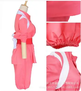 Super Hot Anime Film Odvážneho Preč Chihiro Cosplay Kostýmy Dievčatá Roztomilé Ružové Kimono Japenese Štýl Dámy Hot Kostýmy na Predaj